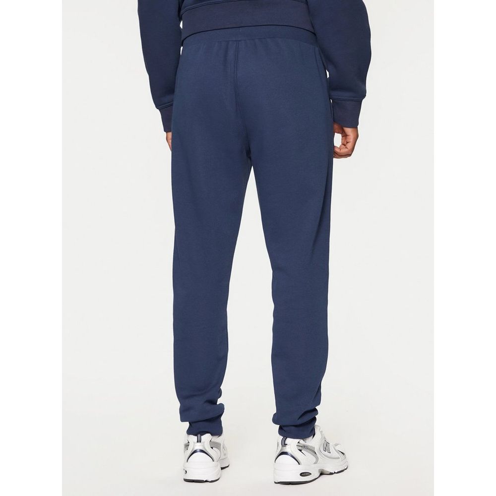 Blue Cotton Joggers (Workout Pants)