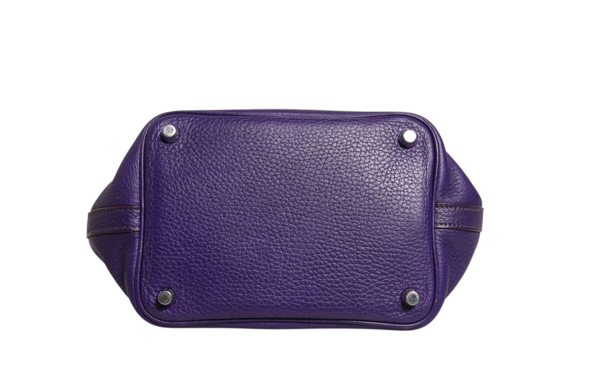 Picotin Lock PM Clemence Leather Bag