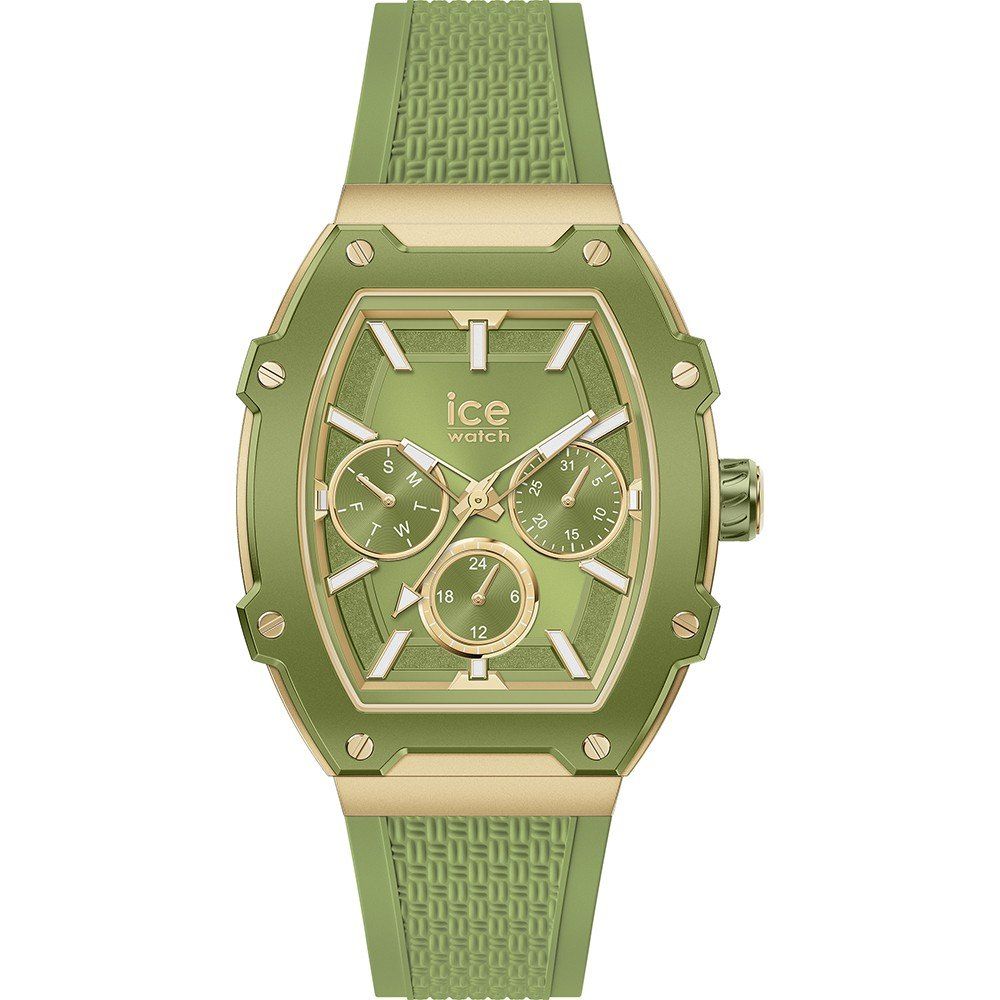 Bicolor Synthetic Dress Watch