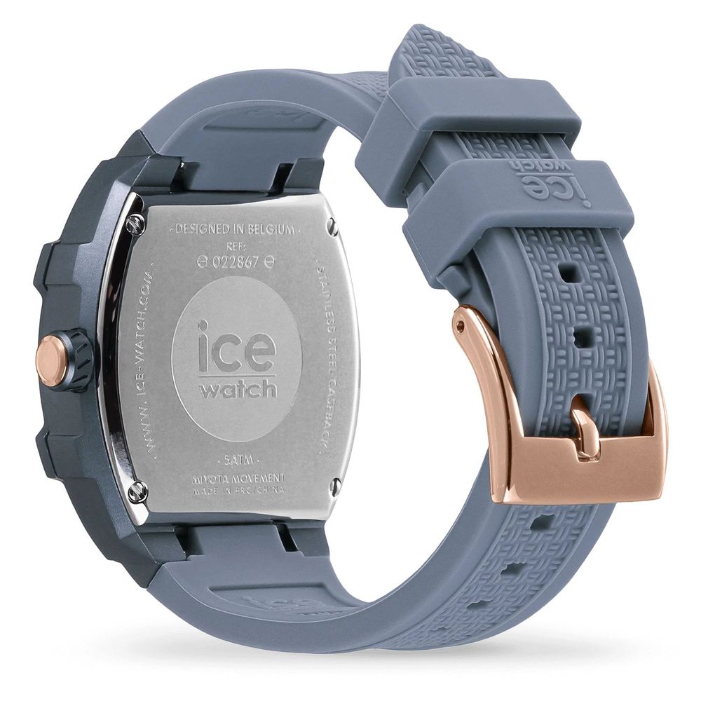 Blue Synthetic Sport Watch
