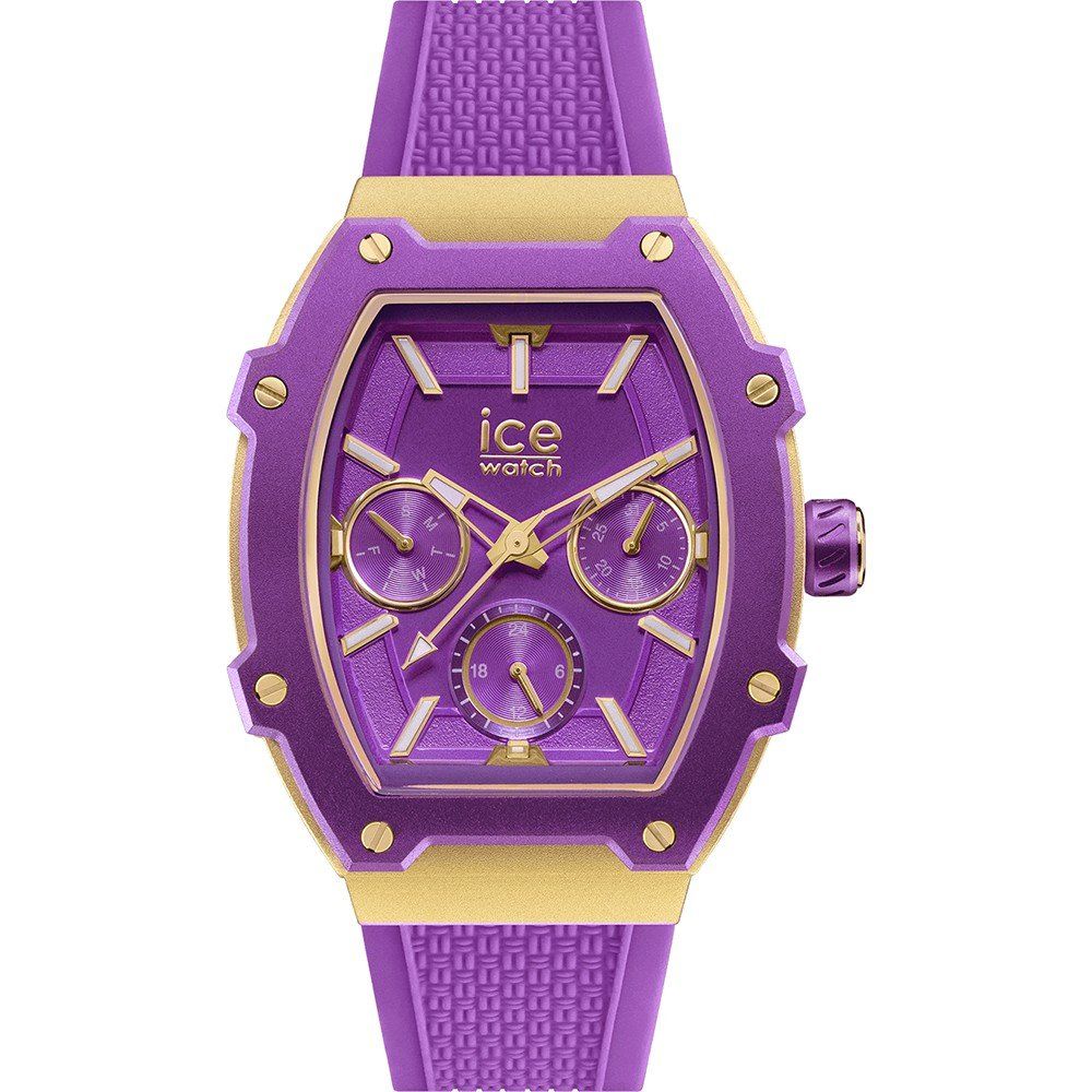 Purple Synthetic Sport Watch