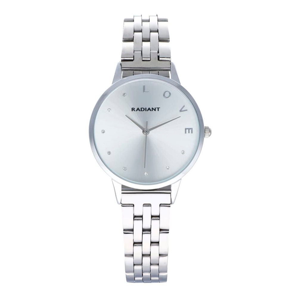 Gray Stainless Steel Dress Watch