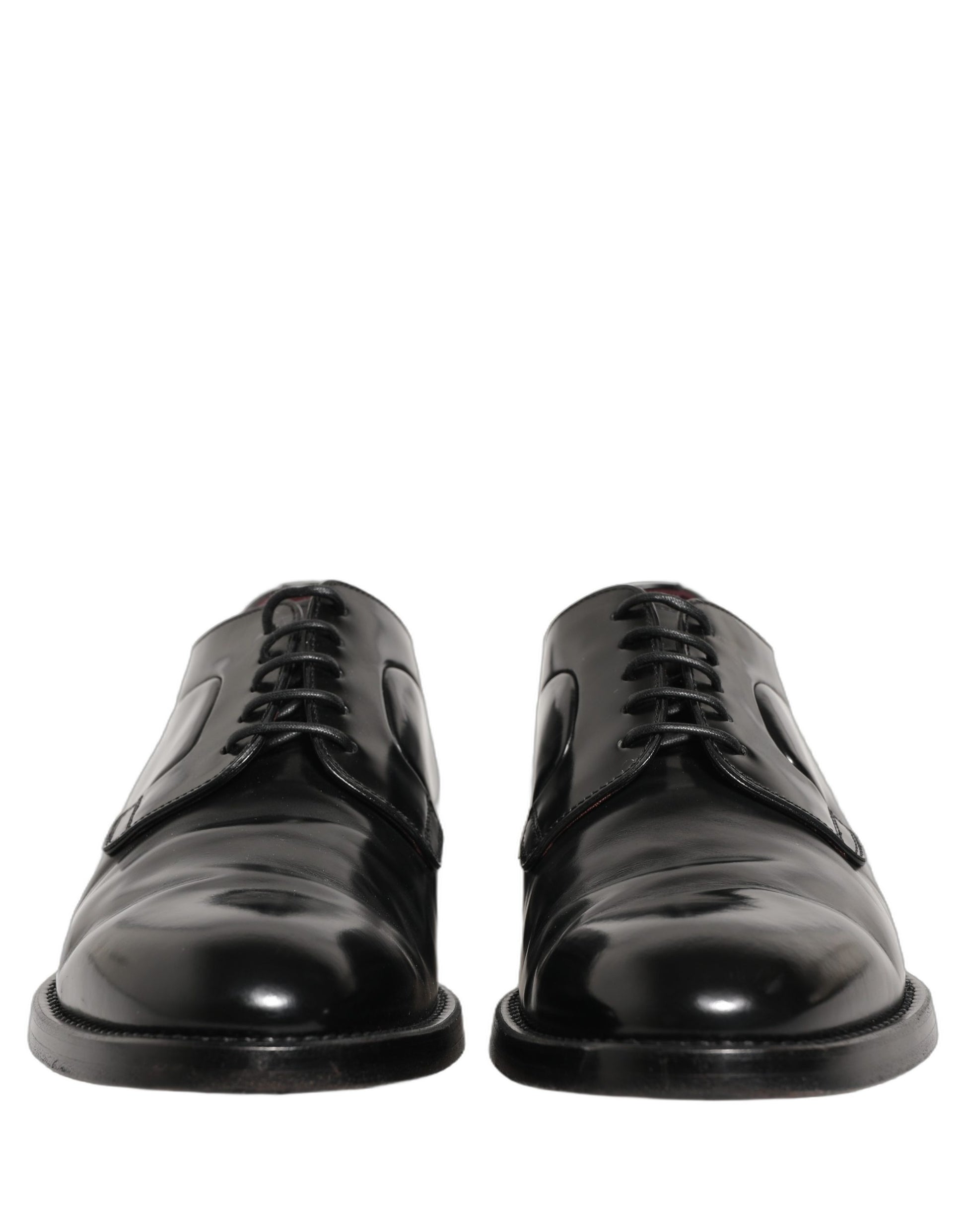 Black Leather Derby Dress Men Formal Shoes