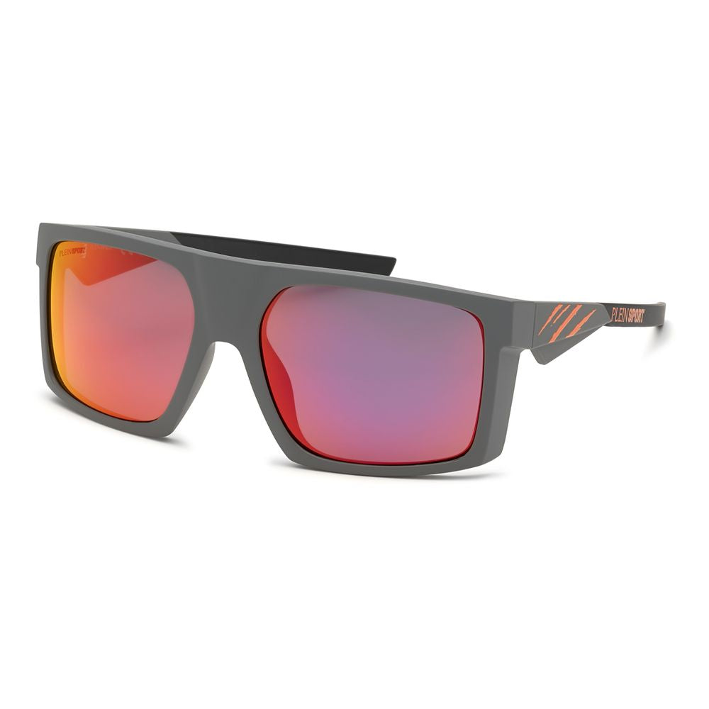 Brown Injected Sunglasses