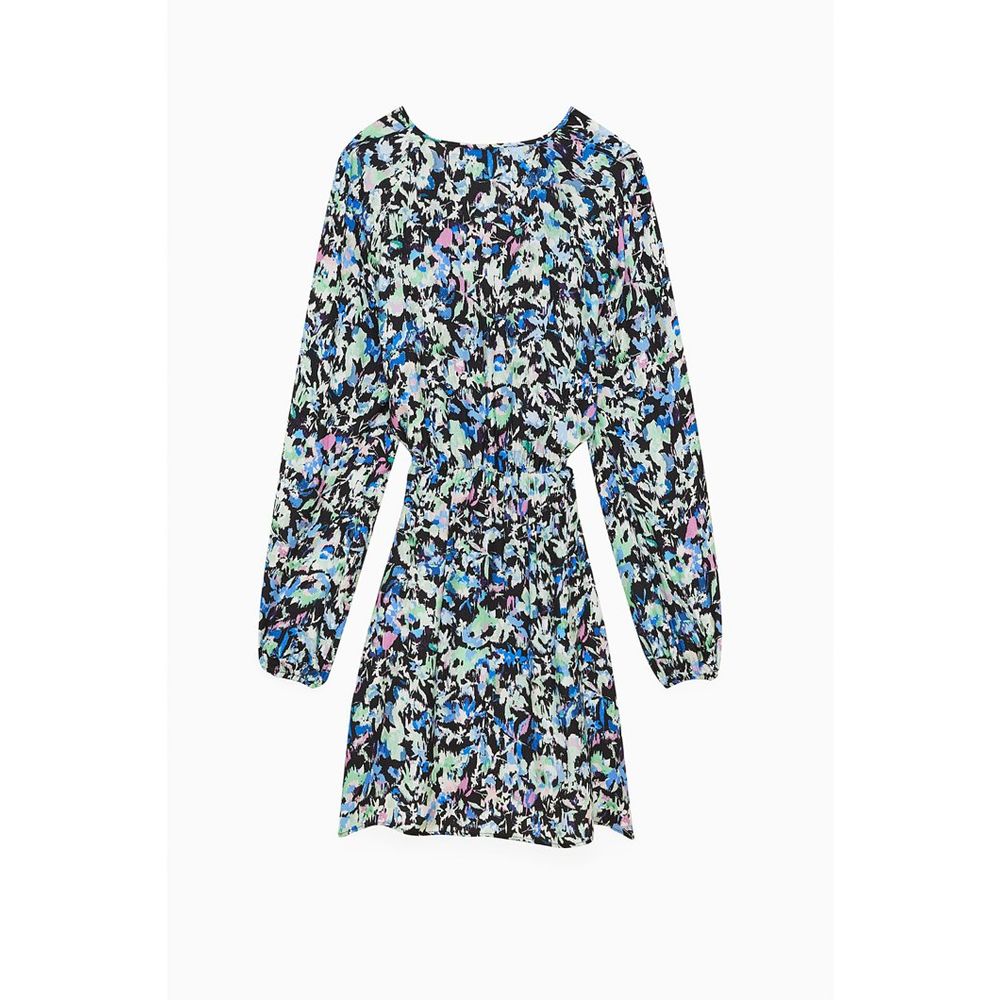 Multicolor Viscose Casual Dress