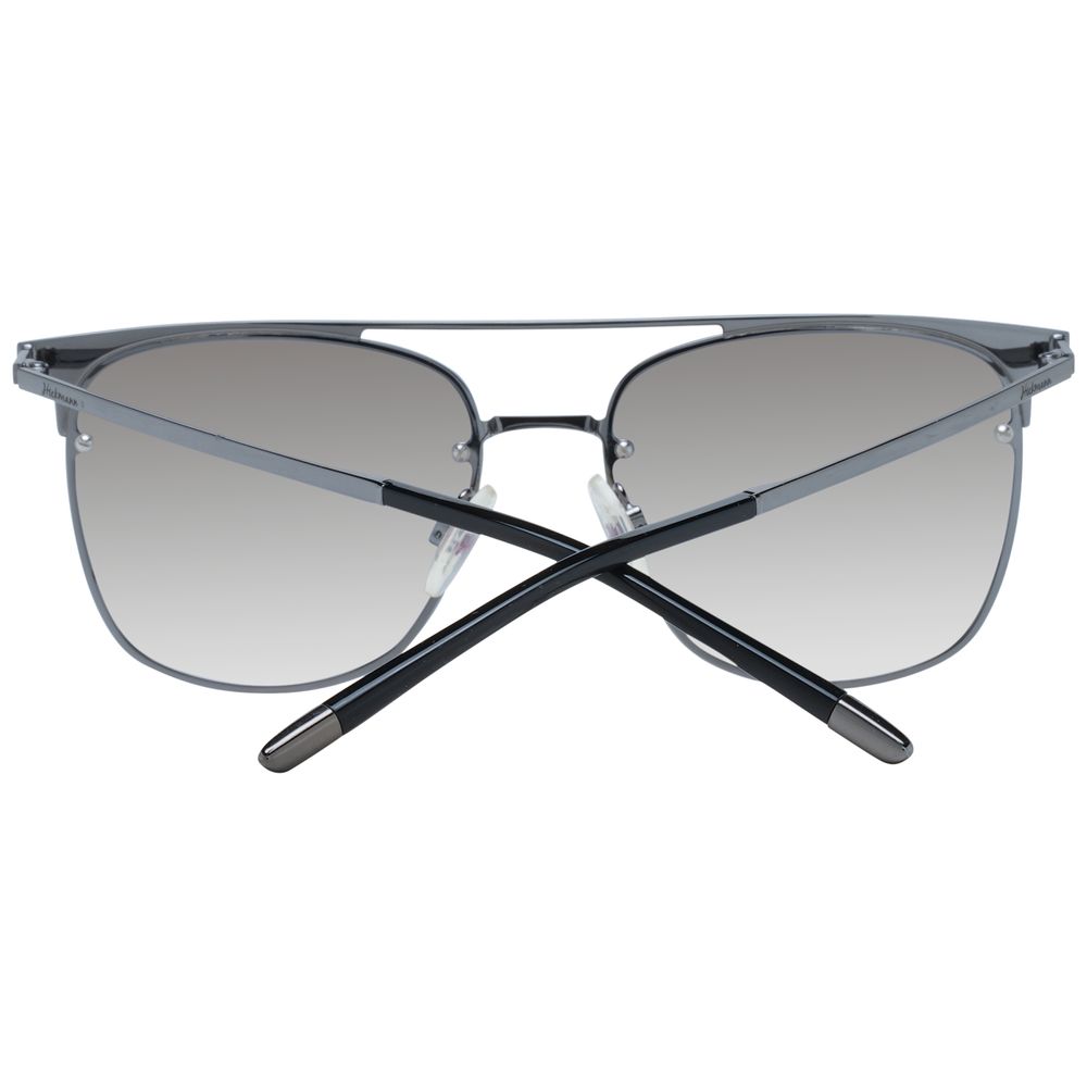 Gray Metal Sunglasses
