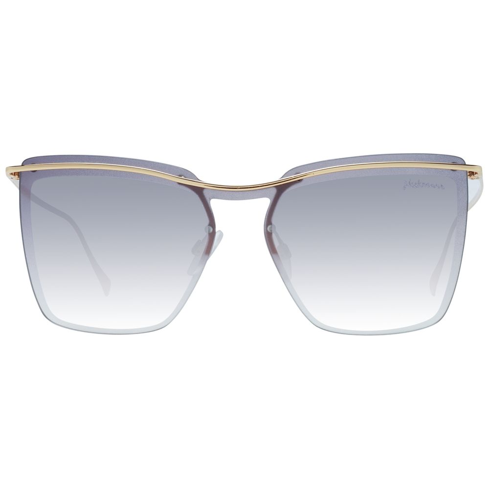 Gray Metal Sunglasses