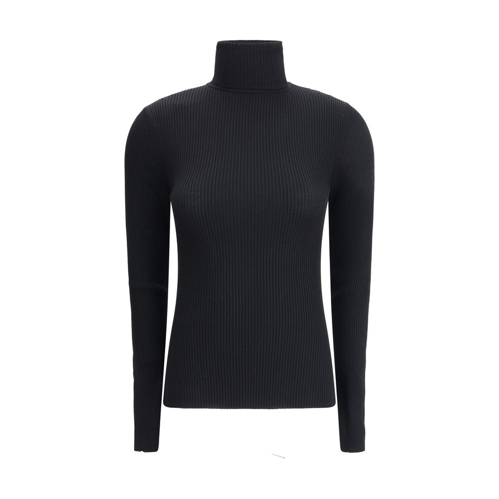 Black Wool Turtleneck