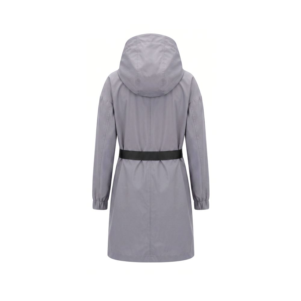Grey Silk Women Jacket