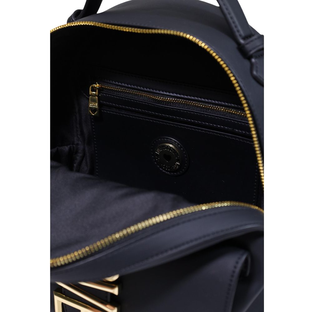 Black Polyethylene Backpack