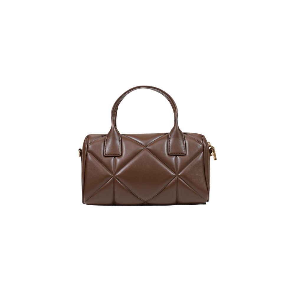 Brown Polyethylene Handbag