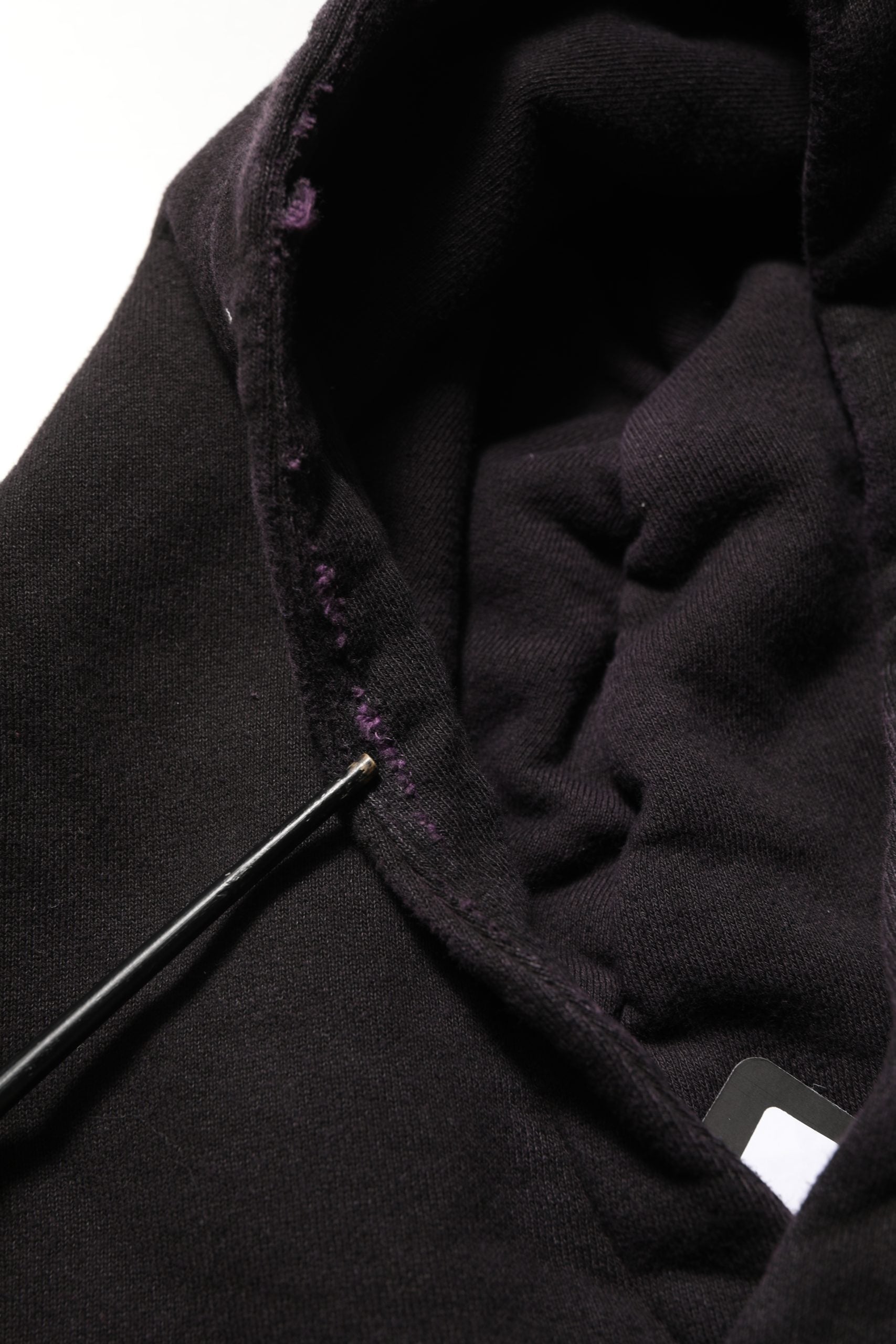Black Cotton DGVIB3 Hooded Sweatshirt Sweater