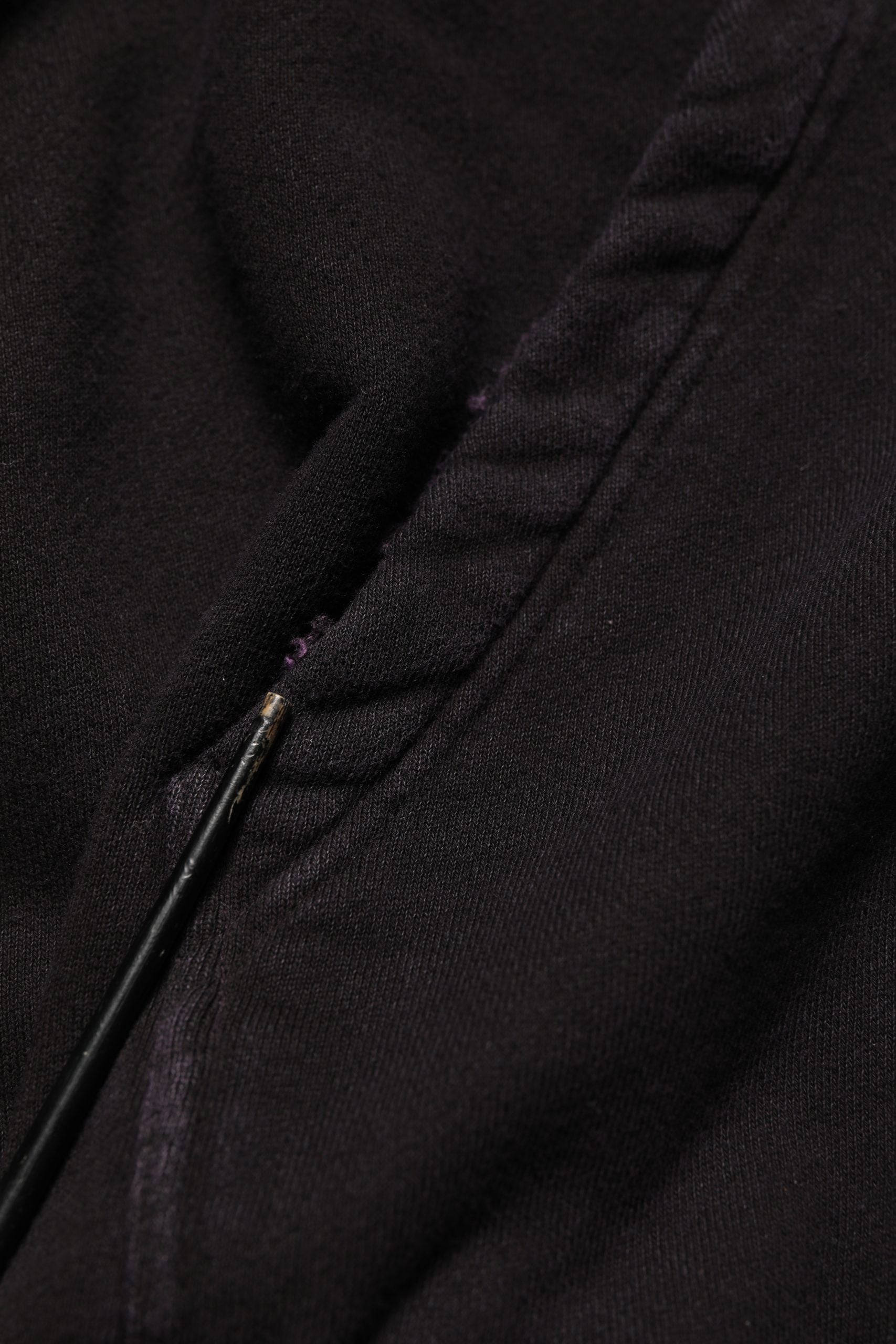 Black Cotton DGVIB3 Hooded Sweatshirt Sweater