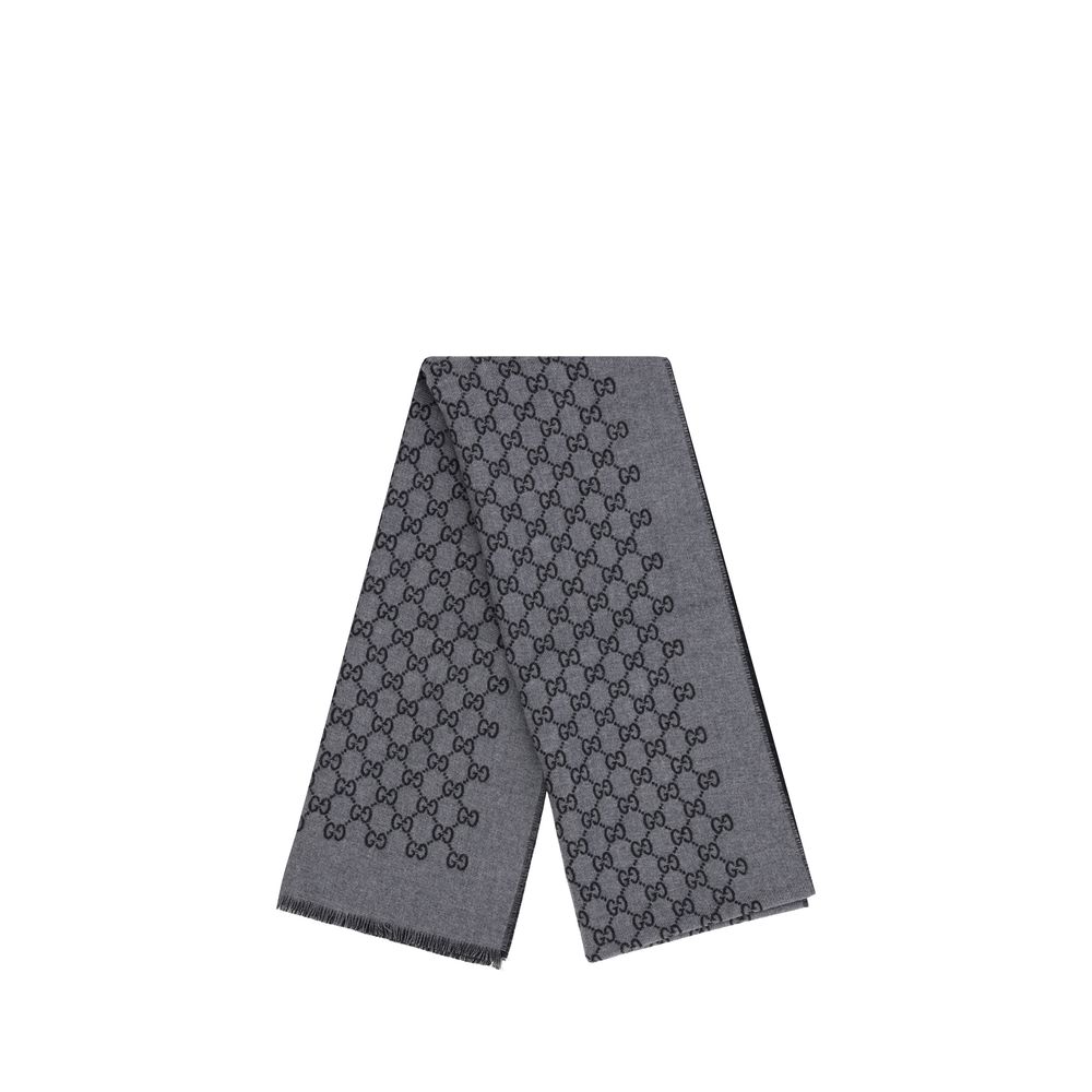 Gray Wool Oves Aries Scarf