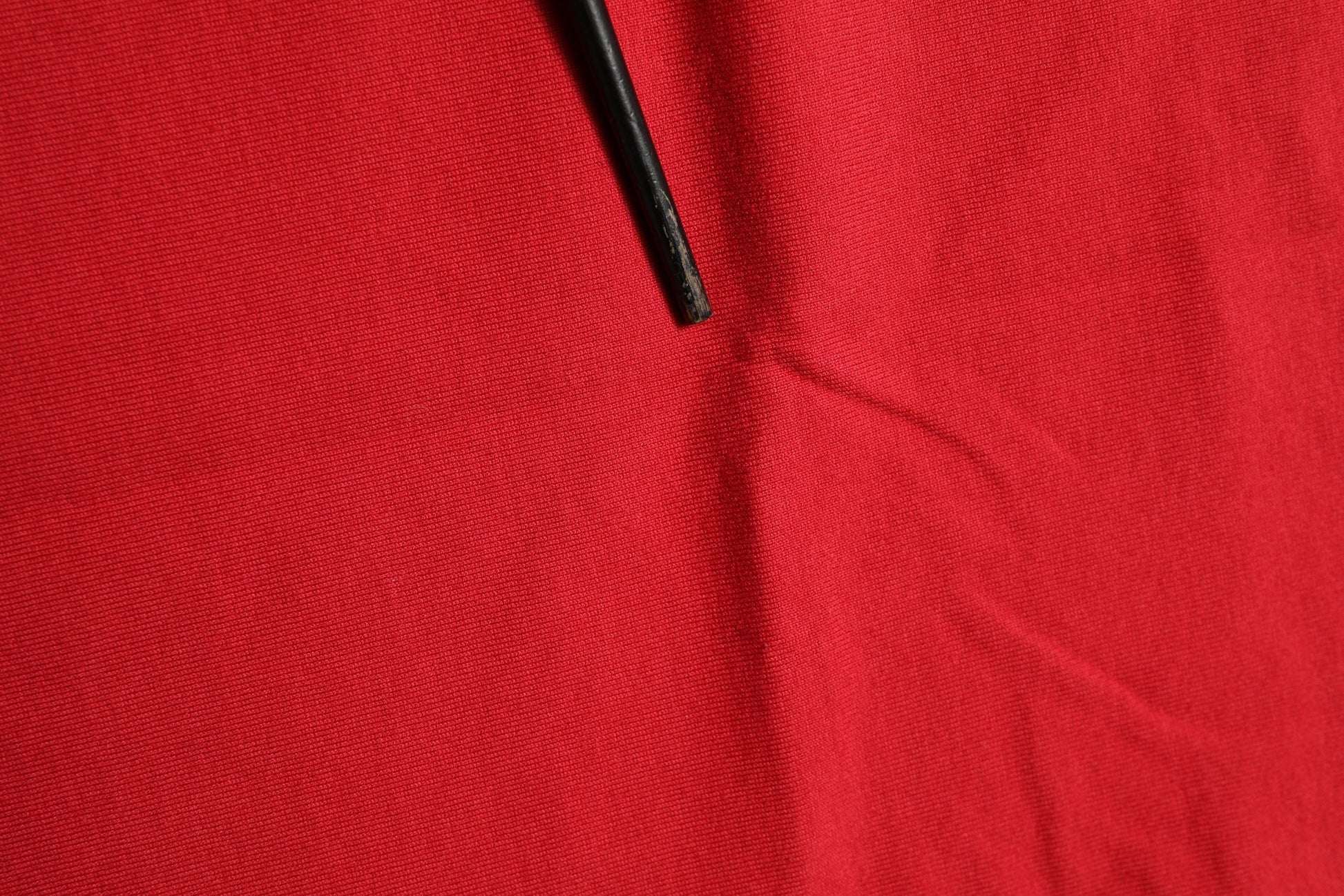 Red Cotton Graphic Print Crew Neck T-shirt