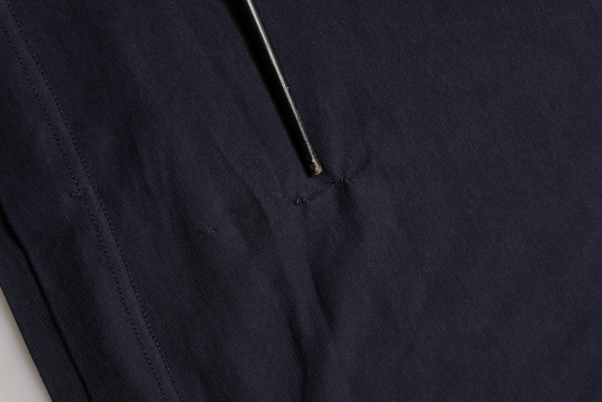 Black Cotton Short Sleeves Crew Neck T-shirt