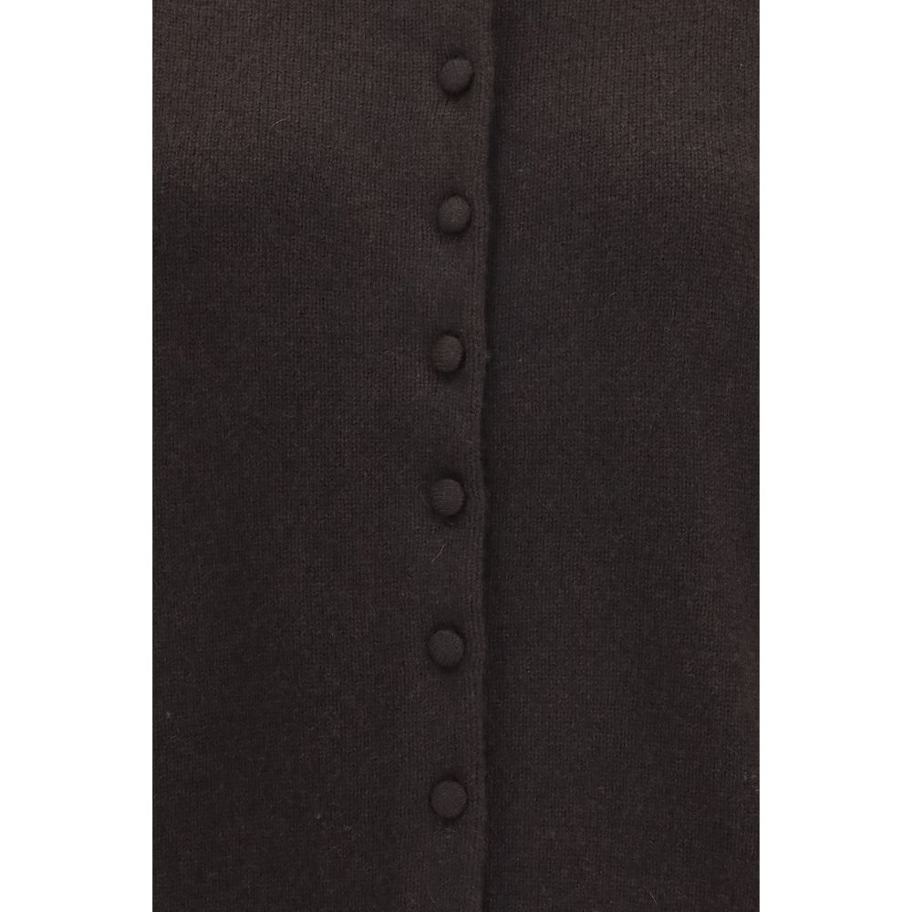 Brown Cashmere Cardigan