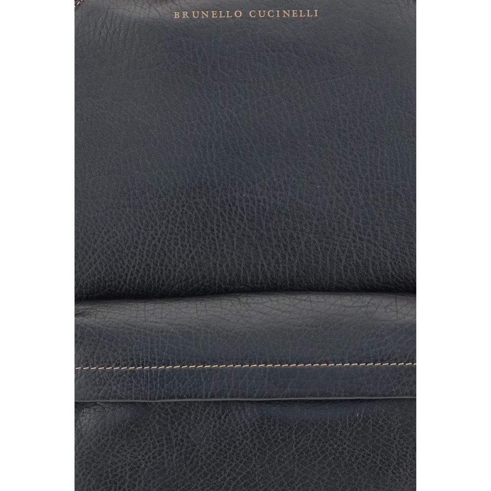 Black Calf Leather Bos Taurus Handbag