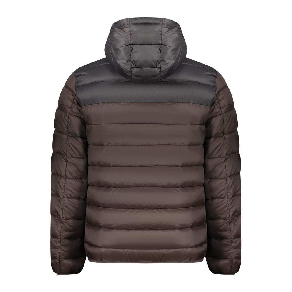 Marrone Poliammide Men's Jacket