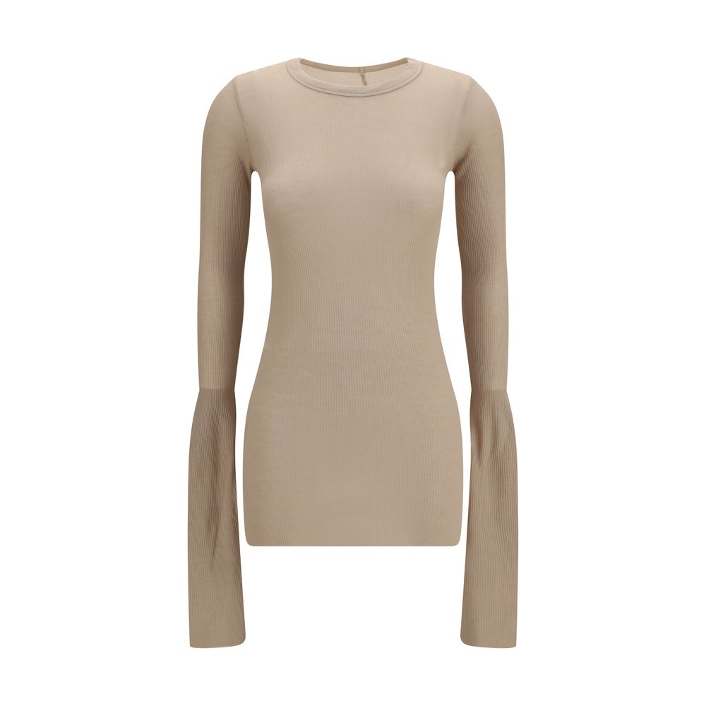 Beige Viscose Shirt