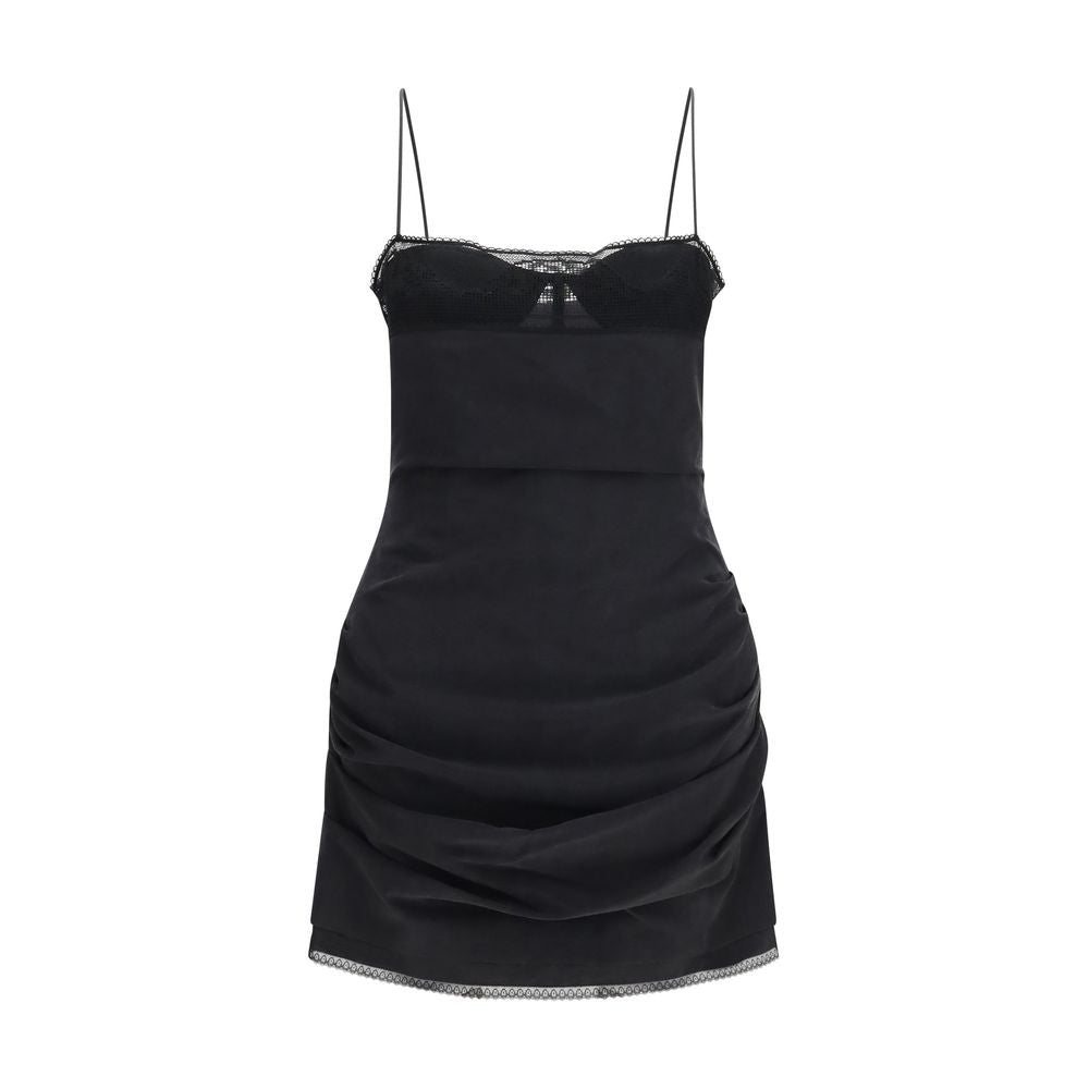 Black Silk Cocktail Dress