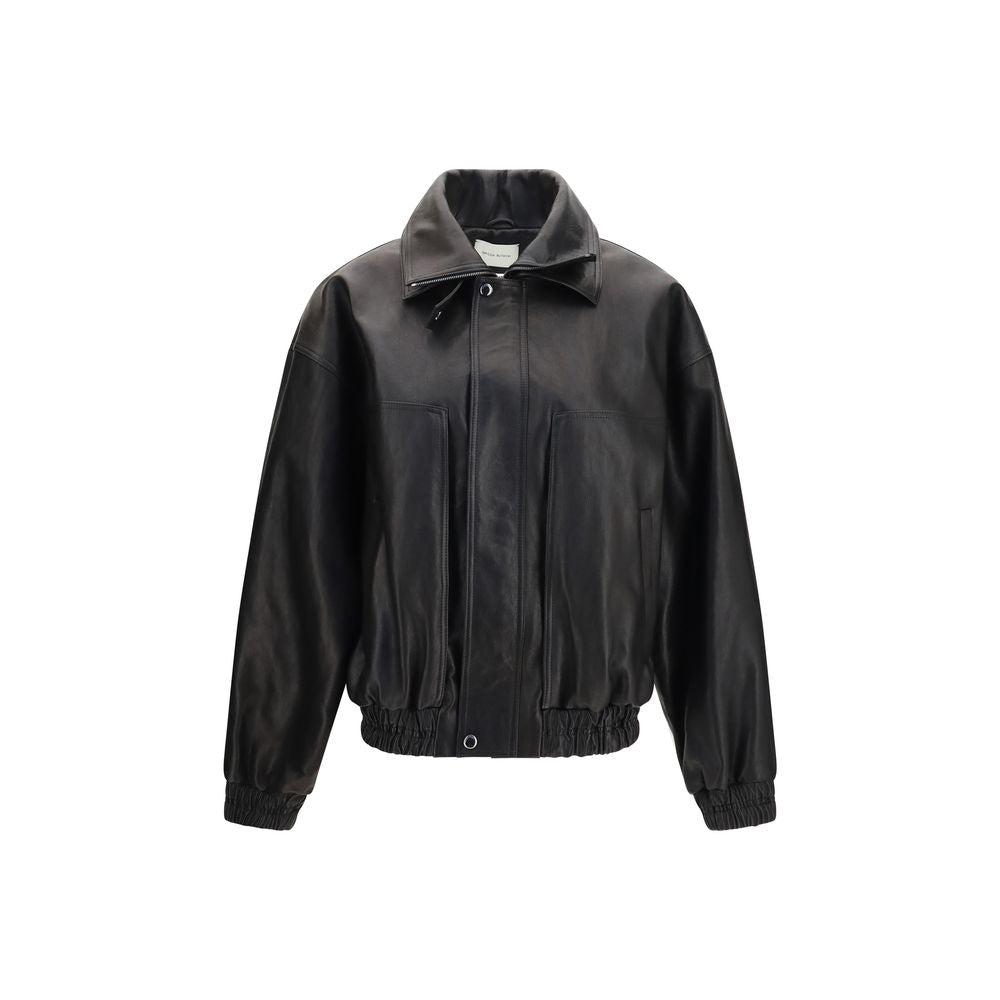 Black Lambskin Leather Jacket
