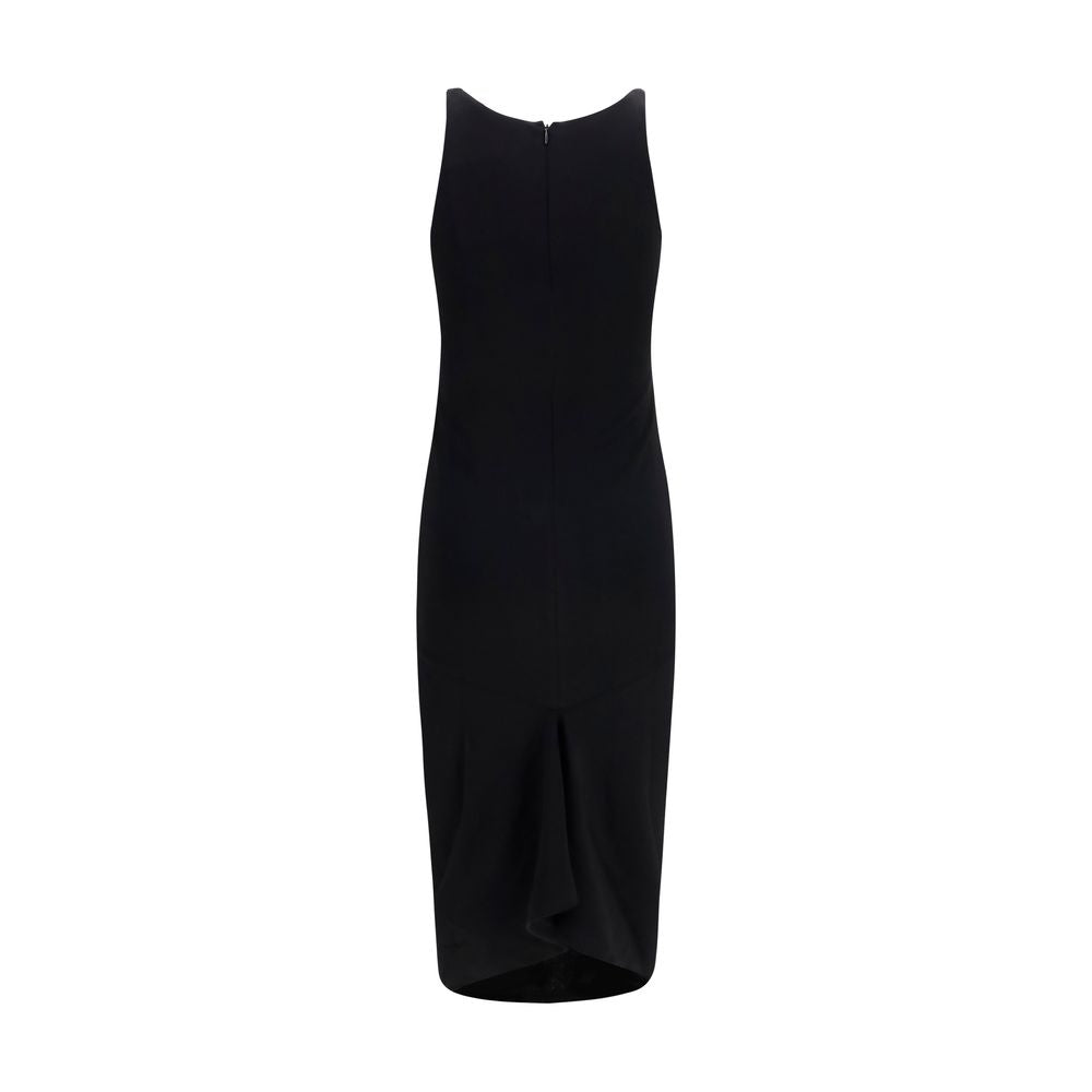 Black Viscose Cocktail Dress