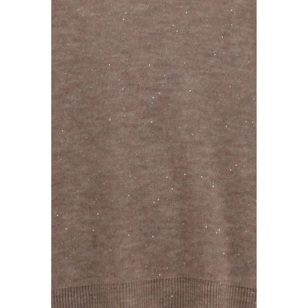 Brown Wool Oves Aries Sweatshirt
