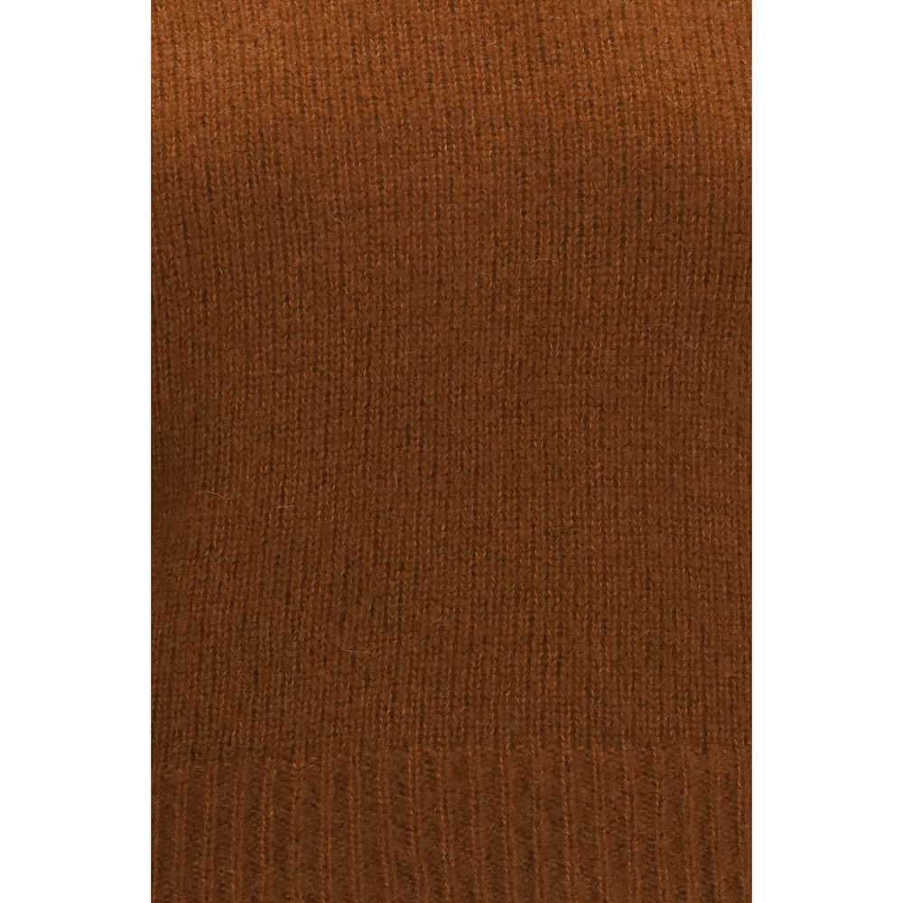 Brown Cashmere Sweatshirt