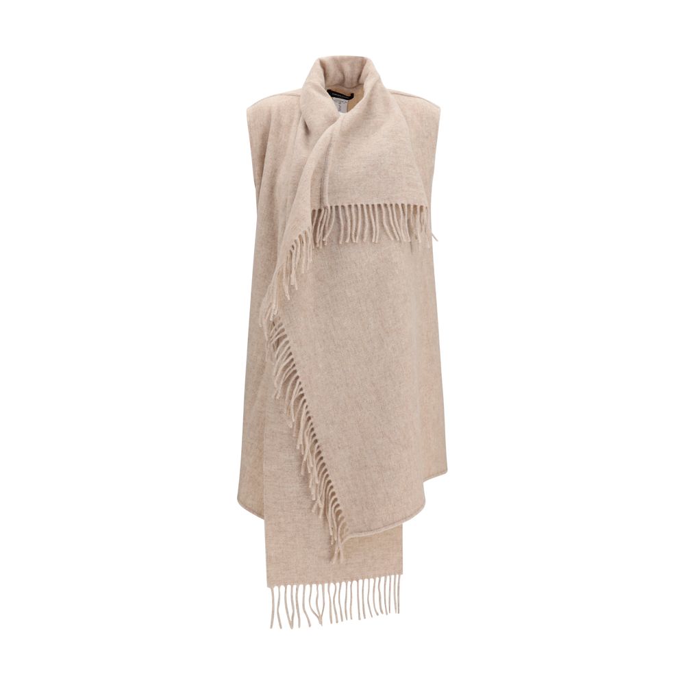 Beige Wool Oves Aries Scarf