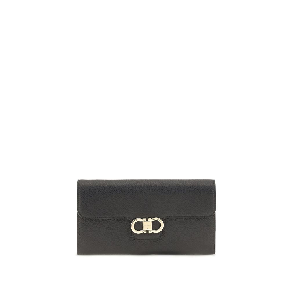 Black Calf Leather Bos Taurus Wallet