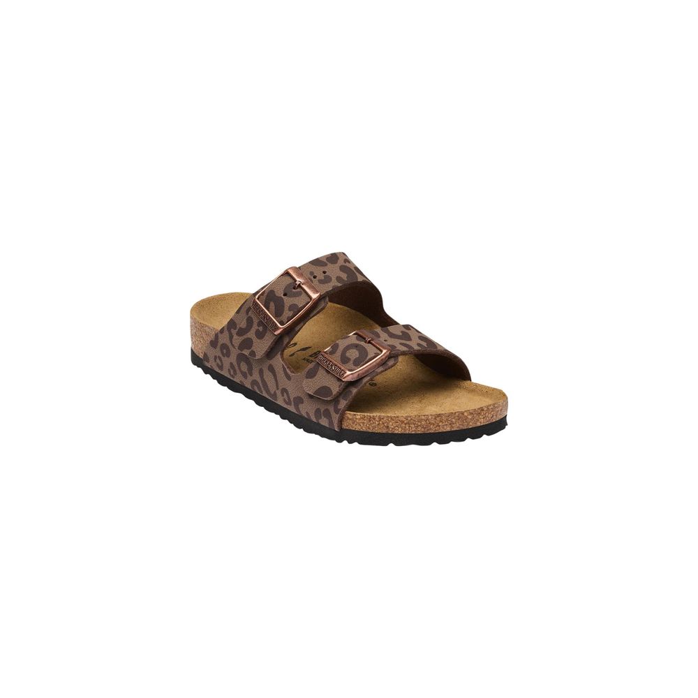 Brown Synthetic Flat Sandals