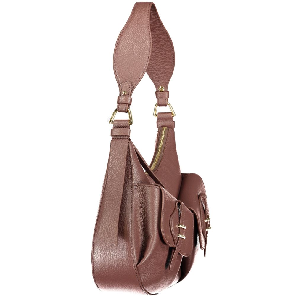 Brown Leather Handbag