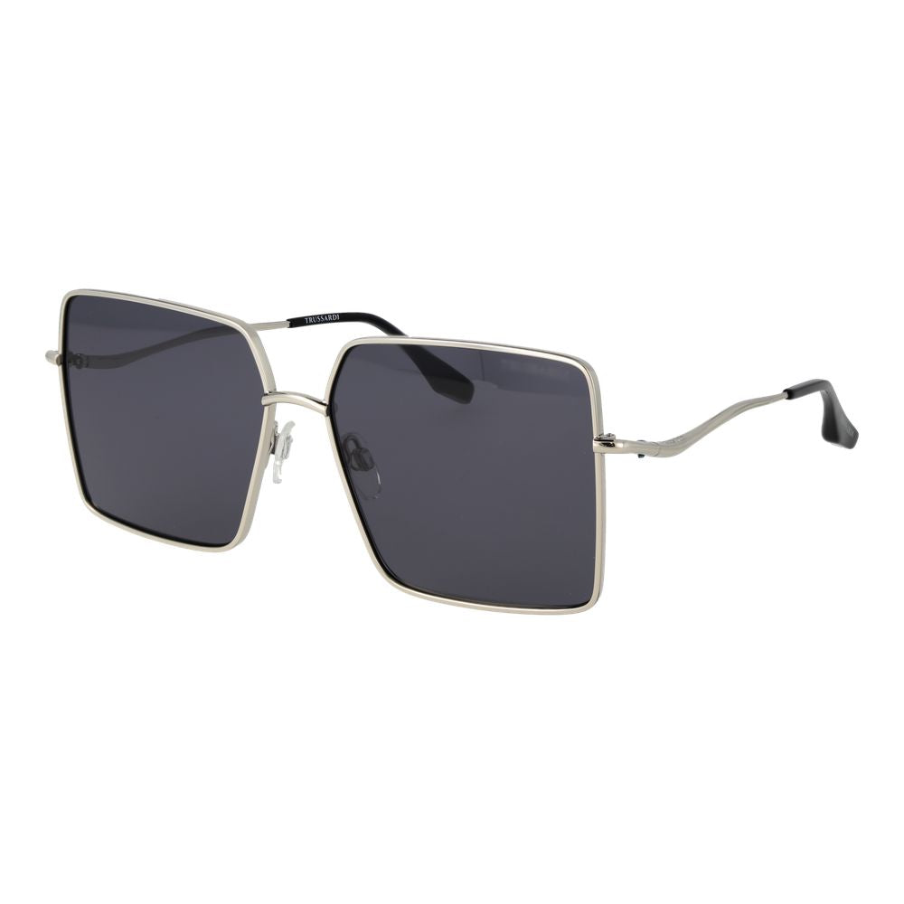 Silver Stainless Steel Sunglasses
