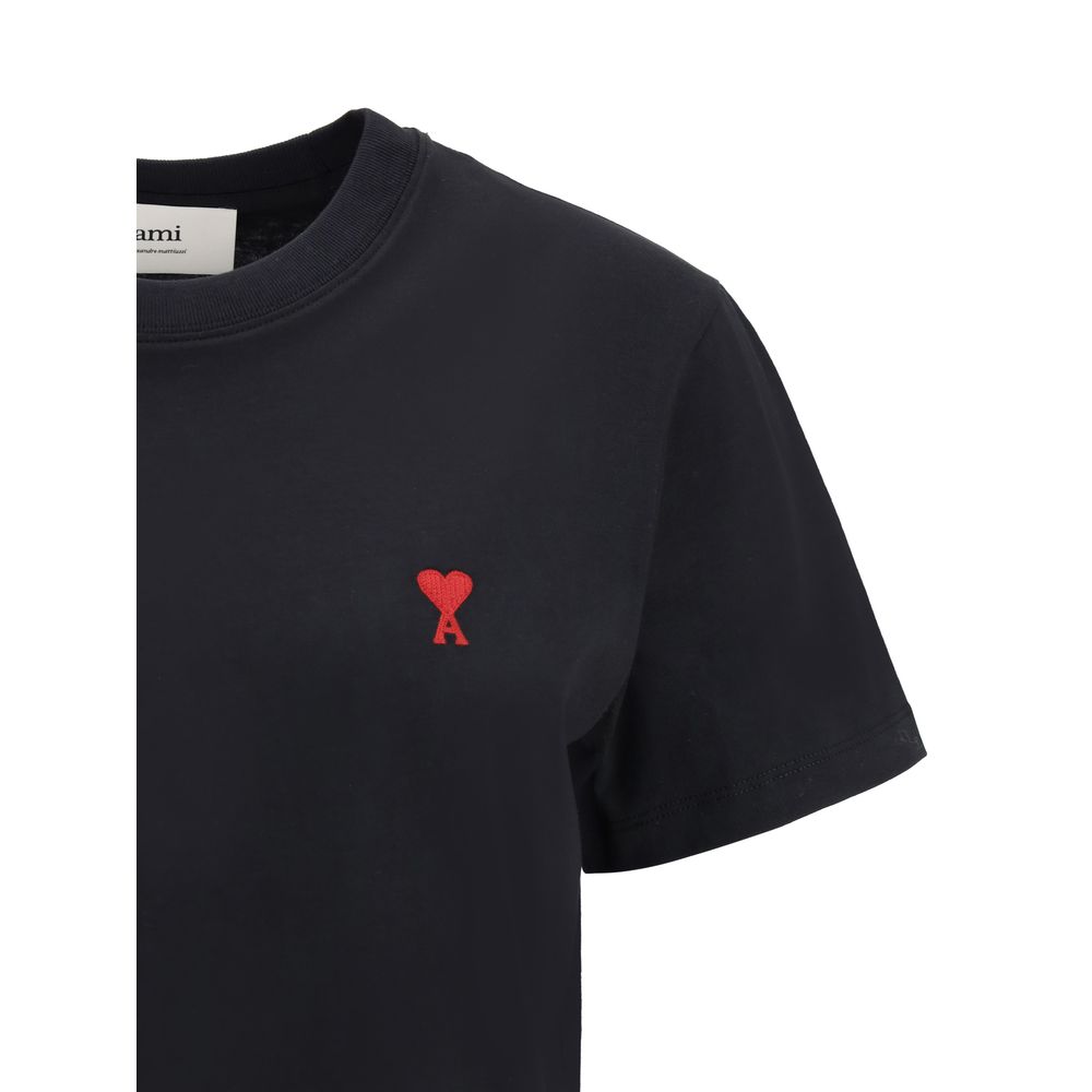 Black Cotton T-Shirt