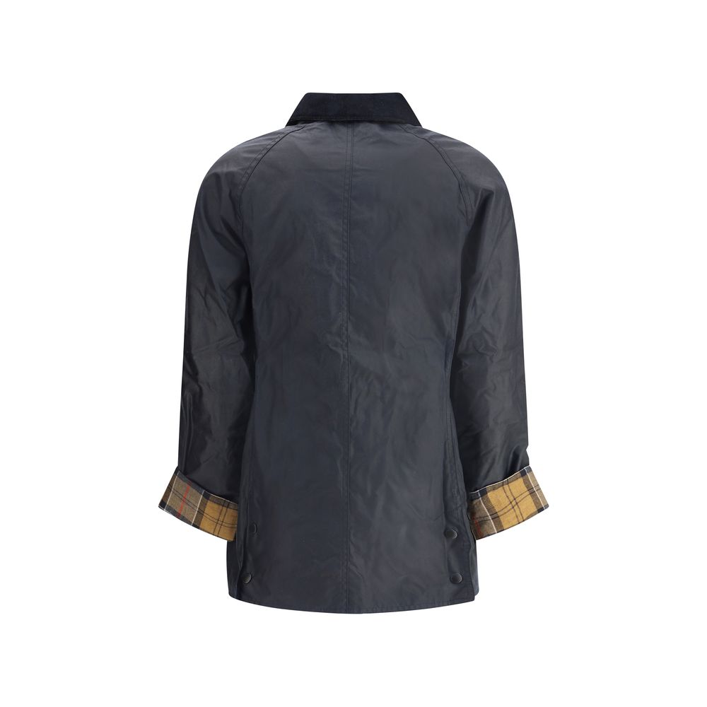 Blue Cotton Shell Jacket