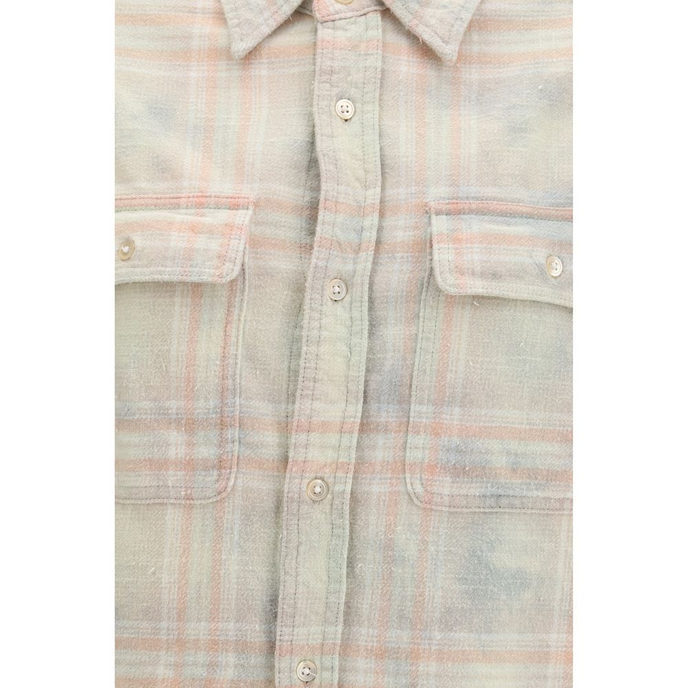 Beige Denim Shirt