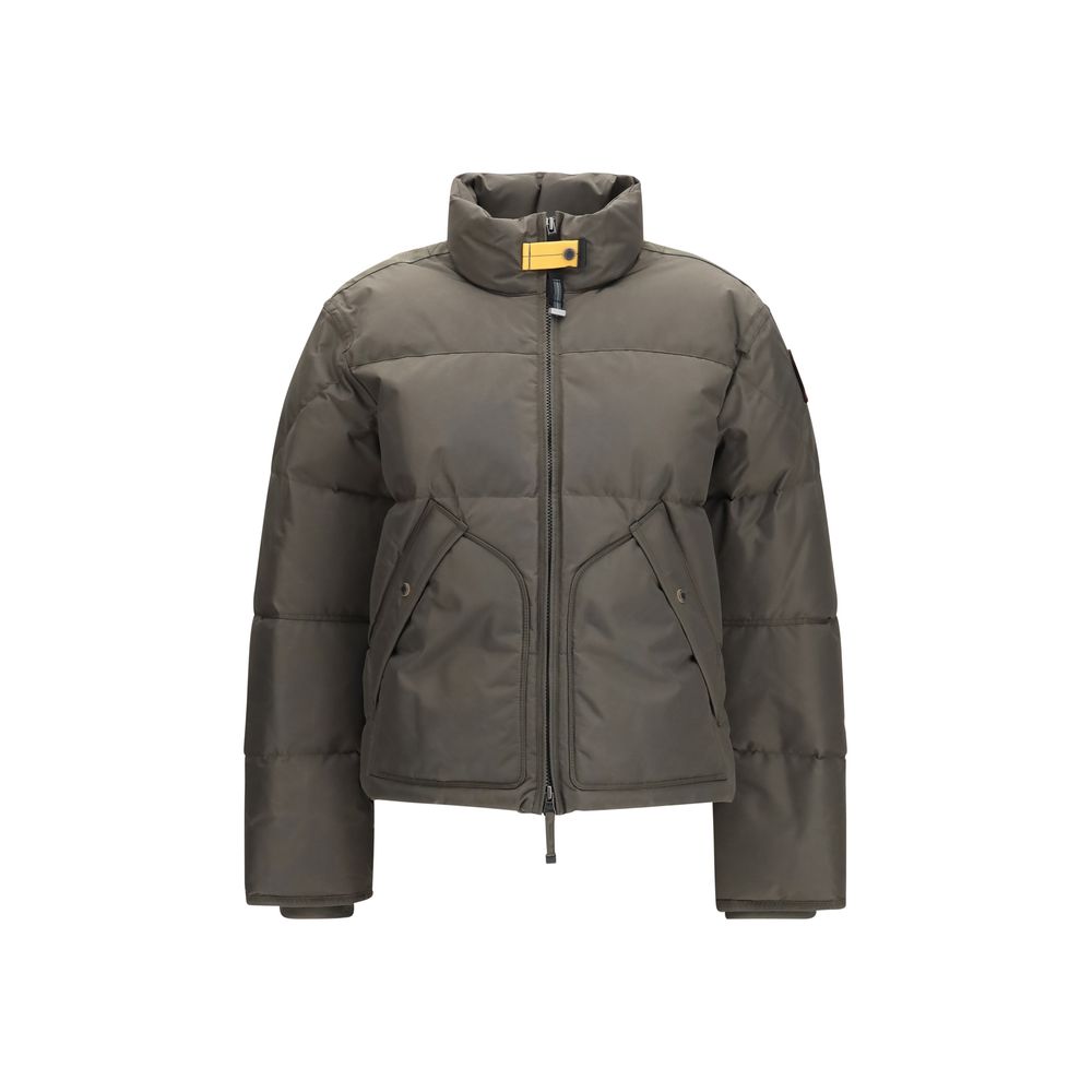 Bicolor Polyamide Full-Length Jacket
