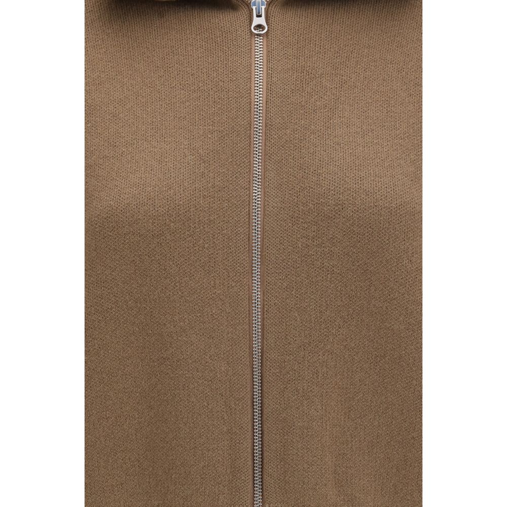 Brown Cashmere Sweatshirt