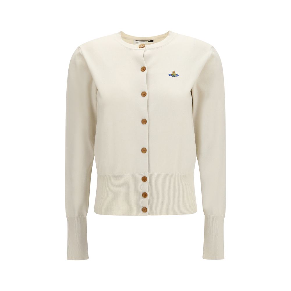 White Cotton Cardigan