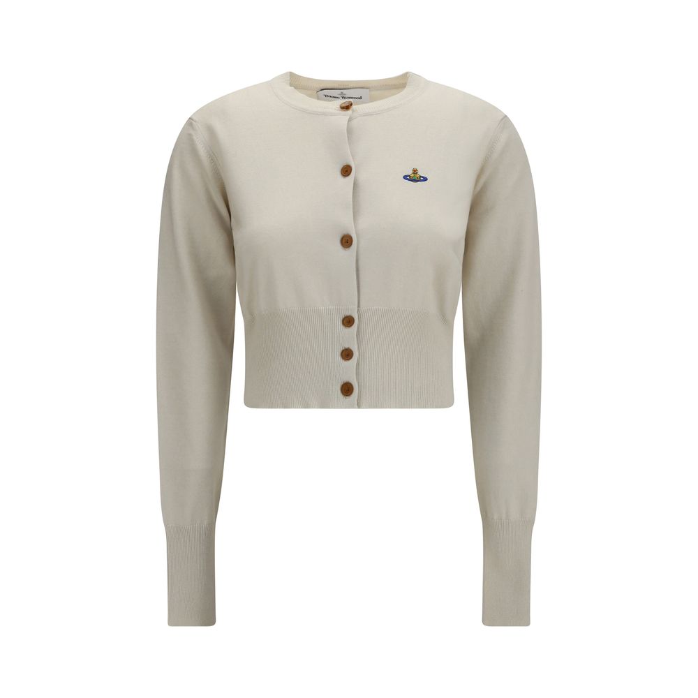 White Cotton Cardigan