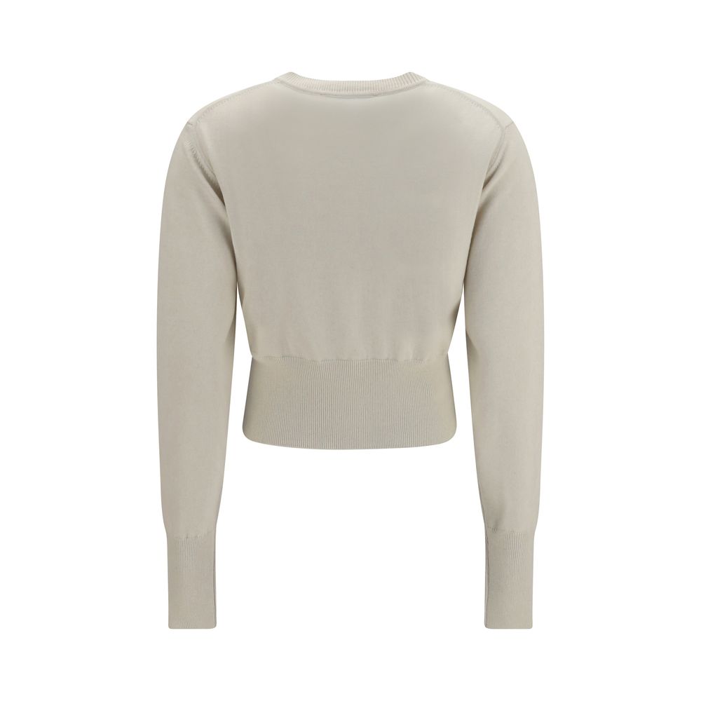 White Cotton Cardigan