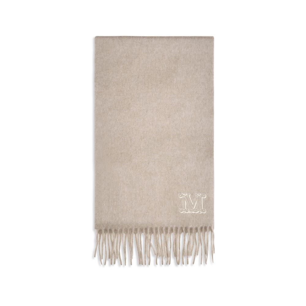 Beige Cashmere Scarf