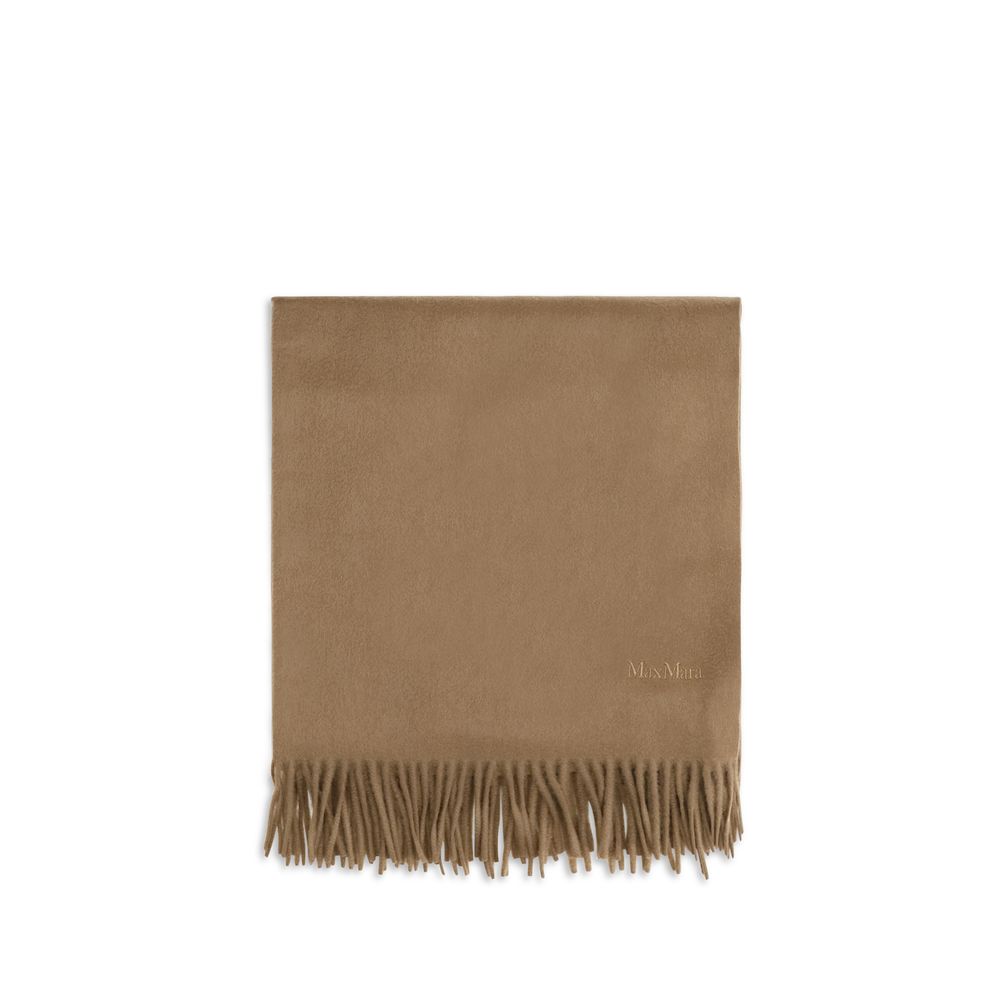 Beige Cashmere Scarf