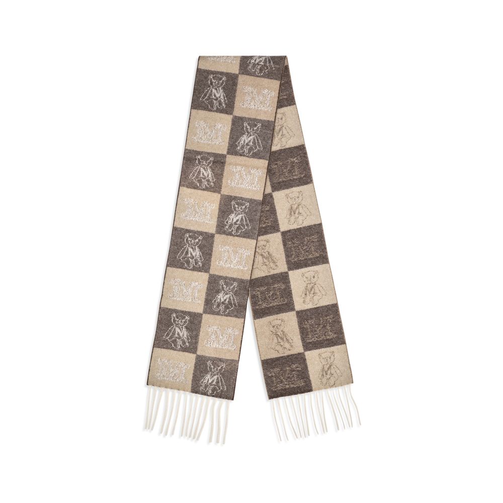 Beige Cashmere Scarf