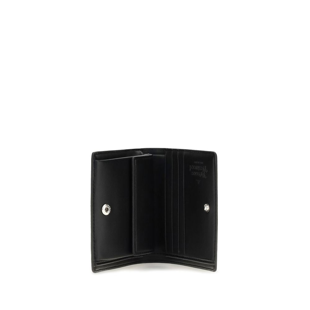 Black Calf Leather Bos Taurus Wallet
