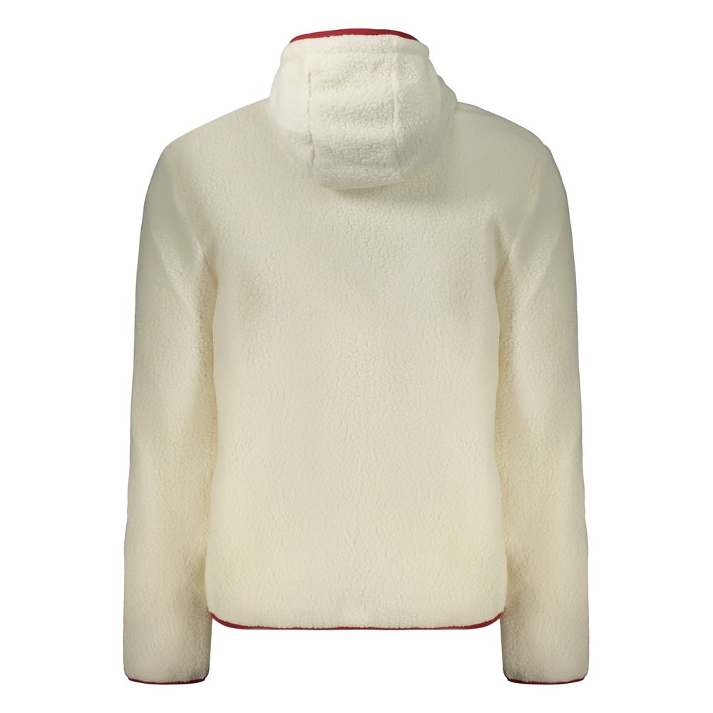 White Polyester Sweatshirt