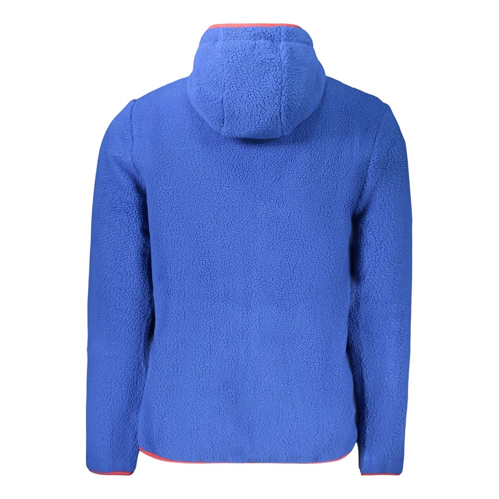 Blue Polyester Sweatshirt