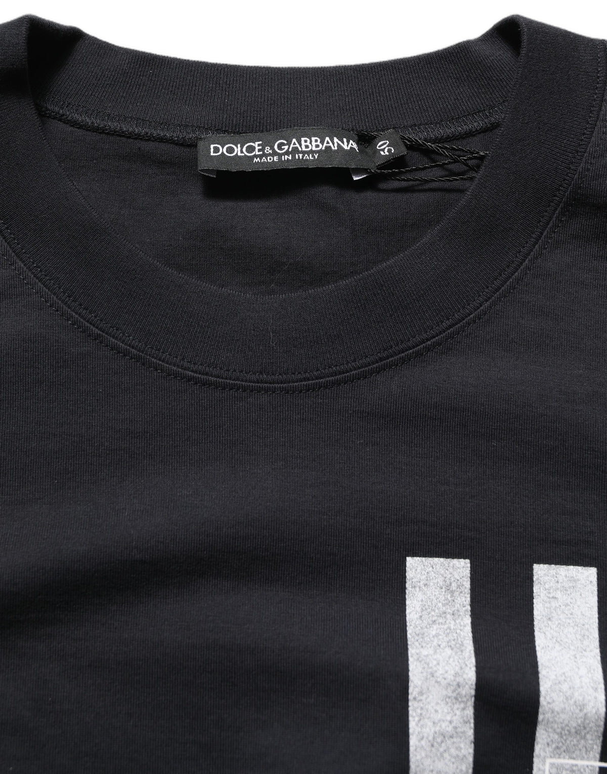 Blue Striped Print Cotton Crew Neck T-shirt