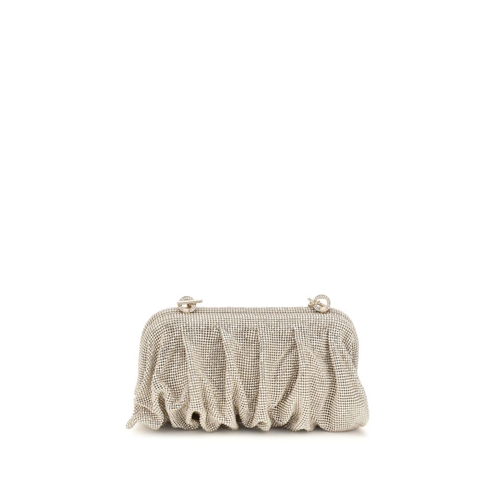 Silver Aluminum Clutch Bag